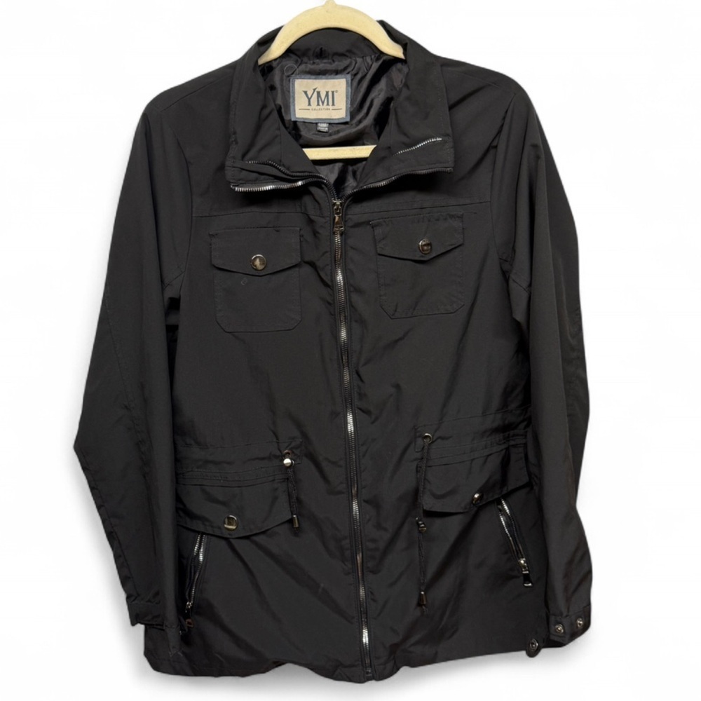 YMI Women's Black Field Jacket - Picture 6 of 8